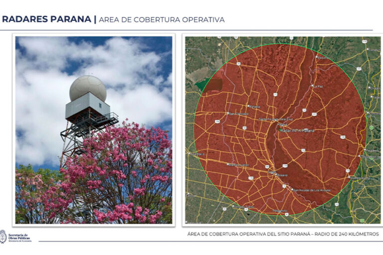 Entre Ríos suma un nuevo radar meteorológico